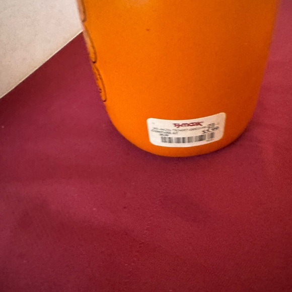 NWT Rae Dunn Orange/Black Seasonal Mug “Beware” with Pumpkin Design - Picture 4 of 4